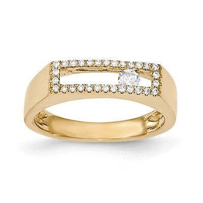 Diamond Ring 14k Gold Polished Y12802AA, MPN: Y12802AA,