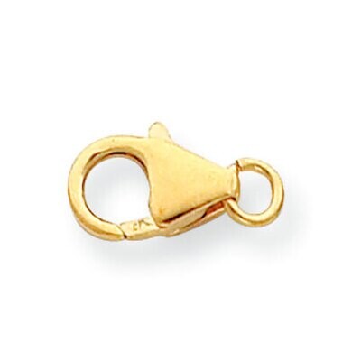 12 x 7mm Fancy Lobster with Jump Ring Clasp Gold Filled GF3389, MPN: GF3389,