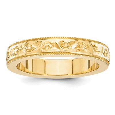 Fancy Wedding Band 14k Gold XWB202, MPN: XWB202, 886774392950
