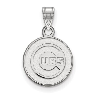Chicago Cubs Small Pendant Sterling Silver SS002CUB, MPN: SS002CUB, 886774623542