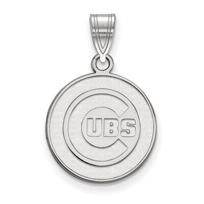 Chicago Cubs Medium Pendant Sterling Silver SS003CUB, MPN: SS003CUB, 886774623849