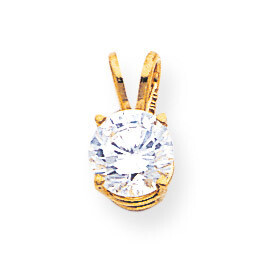 Round 7mm Pendant Mounting 14k Gold XP417, MPN: XP417,