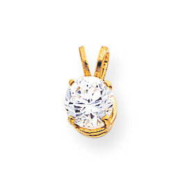 Round 6mm Pendant Mounting 14k Gold XP416, MPN: XP416,