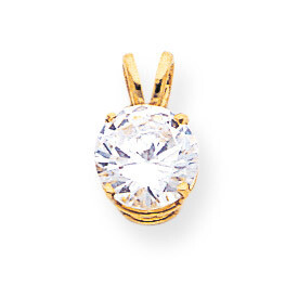Round 8mm Pendant Mounting 14k Gold XP418, MPN: XP418,