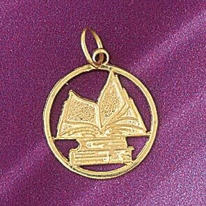 Dazzlers Jewelry Writer Pendant Necklace Charm Bracelet in Yellow, White or Rose Gold 6291, MPN: DZ…