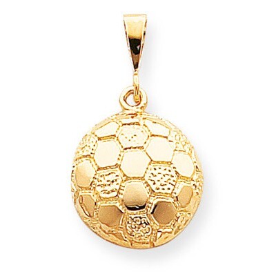 SOCCER BALL CHARM 10k Gold 10C830, MPN: 10C830, 883957345024