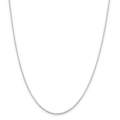 1.25mm Loose Rope Chain 14 Inch Sterling Silver QPE65-14, MPN: QPE65-14, 191101783371