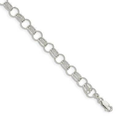 Linked Bracelet Sterling Silver QG5026-7.5, MPN: QG5026-7.5, 883957833156