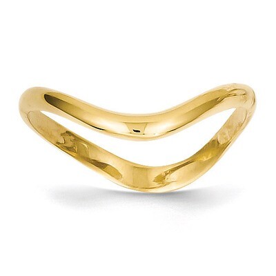 Wave Fashion Thumb Ring 14k Gold K4595, MPN: K4595, 637218086986