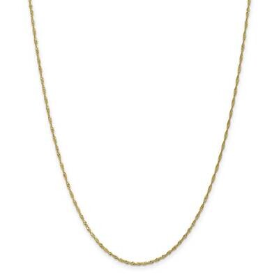 1.4mm Singapore Chain 22 Inch 10k Gold 10PE52-22, MPN: 10PE52-22, 191101725708