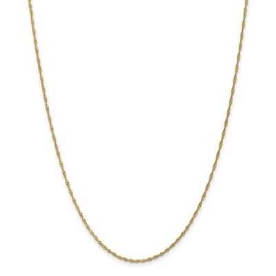 18 Inch 1.4mm Singapore Chain 10k Gold 10PE52-18, MPN: 10PE52-18, 191101599361