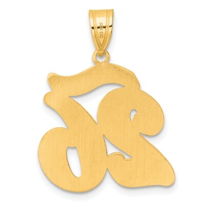 Script Number 26 Pendant 14k Gold Polished SCN26, MPN: SCN26, 196904078501