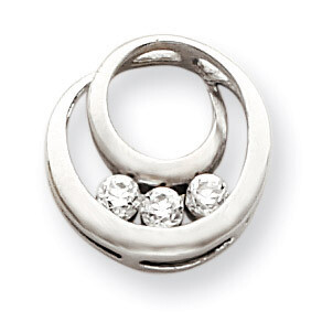 Diamond Circles Pendant Mounting 14k White Gold XP1475, MPN: XP1475, 196904088586