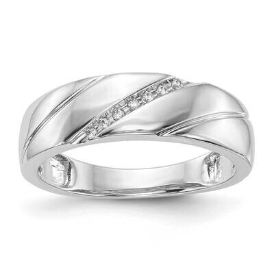 Complete Diamond Trio Men&#39;s Wedding Band 10k White Gold RM3165B-G-003-WAA, MPN: RM3165B-G-003-WAA, …