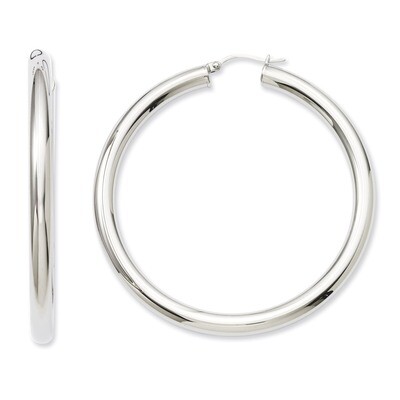 Polished Hoops - Stainless Steel SRE541 by Chisel, MPN: SRE541, 886774261201