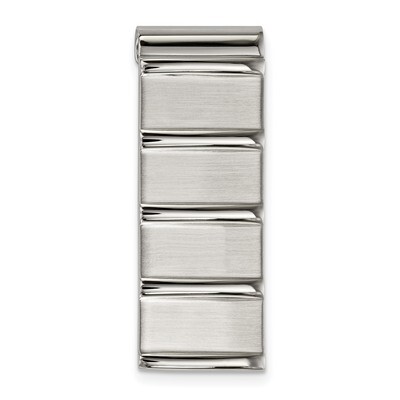 Stainless Steel Polished Brushed Money Clip Stainless Steel Polished SRM188 by Chisel, MPN: SRM188,…