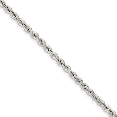 Twisted 4.5mm Bracelet 7 Inch Sterling Silver Polished QDR080-7, MPN: QDR080-7, 191101394102