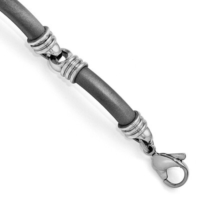 Edward Mirell Titanium Link Bracelet EMB113-8 by Edward Mirell, MPN: EMB113-8, 886774313320