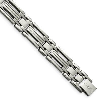 Polished 8.5 Inch Bracelet Titanium TBB115-8.75 by Chisel, MPN: TBB115-8.75, 883957874241