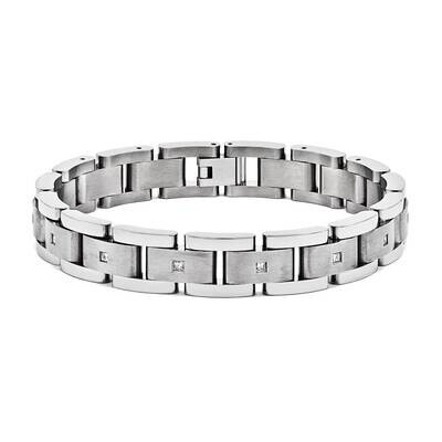 Titanium .50 TCW Diamond Bracelet GTB243-8