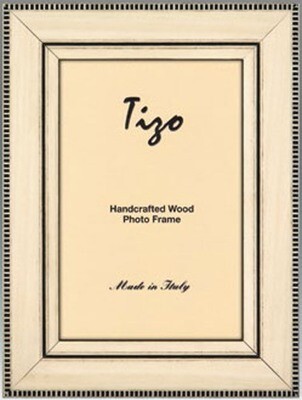 Tizo Zebra Land Whiter Wood Picture Frame 8 x 10 Inch, MPN: C35WHT-80,
