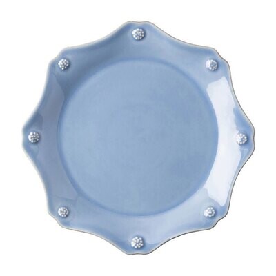 Juliska Berry &amp; Thread Chambray Scalloped Dessert Salad Plate JDSS/47, MPN: JDSS/47, 810882033580