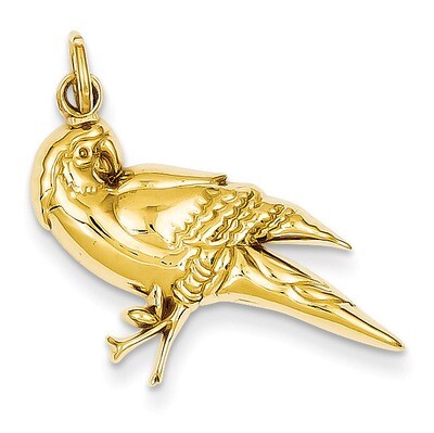 Parrot Charm 14k Gold K3259, MPN: K3259, 886774099194