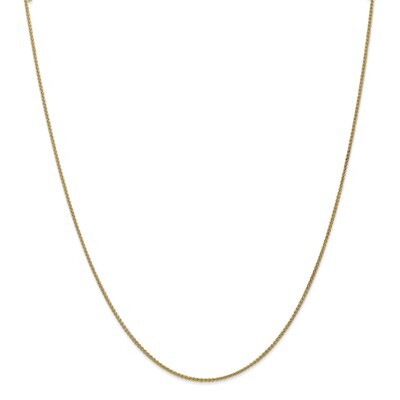 18 Inch 1.25mm Spiga Chain 10k Gold 10SPG030-18, MPN: 10SPG030-18, 191101601378