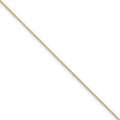 7 Inch 1.25mm Spiga Chain 10k Gold 10SPG030-7, MPN: 10SPG030-7, 191101601415