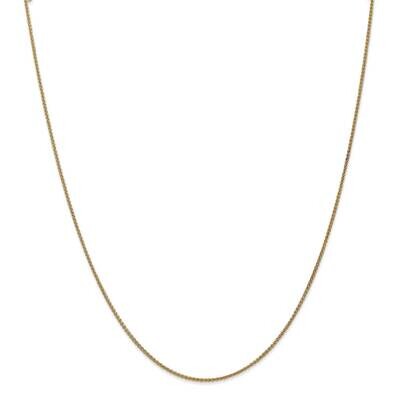 1.25mm Spiga Chain 26 Inch 14k Gold PEN21-26, MPN: PEN21-26, 883957168654