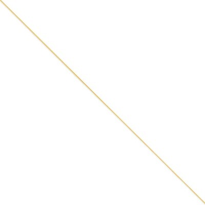 0.80mm Spiga Pendant Chain 16 Inch 14k Gold PEN161-16, MPN: PEN161-16, 886774565347