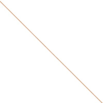1.2mm Spiga Chain 24 Inch 14k Rose Gold RSC5-24, MPN: RSC5-24, 886774429960
