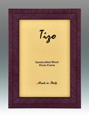 Tizo Purple Lovers Wood Picture Frame 4 x 6 Inch, MPN: BIA20PU-46,