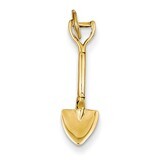 3-D Spade Charm 14k Gold A2140, MPN: A2140, 883957853482