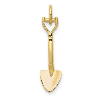 3-D Spade Charm 10k Gold 10A2140, MPN: 10A2140,