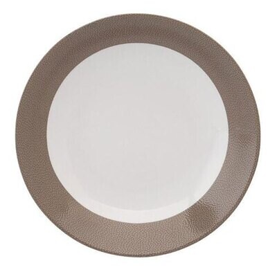 Deshoulieres Seychelles Taupe Deep Cereal Plate AC-HA7432, MPN: AC-HA7432, 3104361275477