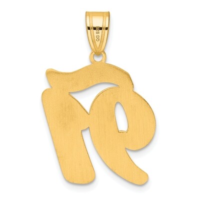 Script Number 91 Pendant 14k Gold Polished SCN91, MPN: SCN91, 196904077764