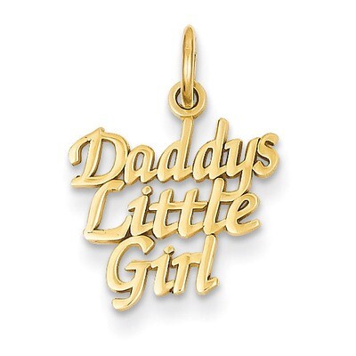 Daddy&#39;s Little Girl Charm 14k Gold C279, MPN: C279, 886774088860