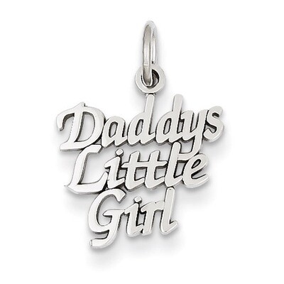 DADDY&#39;S LITTLE GIRL CHARM 14k White Gold WCH20, MPN: WCH20, 886774119830