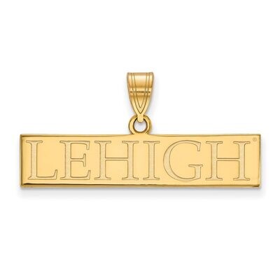 Lehigh University Large Pendant Gold-plated Silver GP006LHU, MPN: GP006LHU, 886774903095