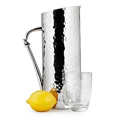 Mary Jurek Helyx Water Pitcher with Knot 12&quot; -76 oz. HLX012, MPN: HLX012, 817658011087