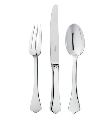 Ercuis Brantome Butter Serving Knife Silver Plated F650150-76, MPN: F650150-76, 3660656044802