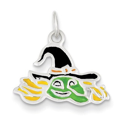 Witch Charm Sterling Silver QC7576, MPN: QC7576, 883957569420