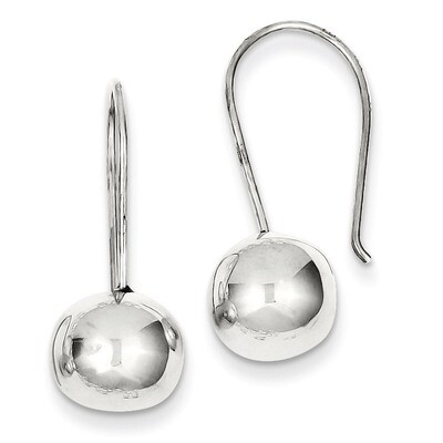 10mm Ball Earrings Sterling Silver QE3485, MPN: QE3485, 883957927046