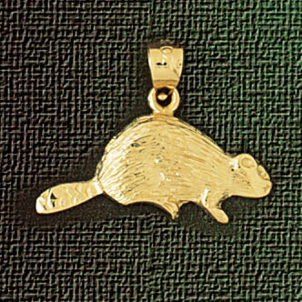 Dazzlers Jewelry Rodent Pendant Necklace Charm Bracelet in Yellow, White or Rose Gold 2756, MPN: DZ…
