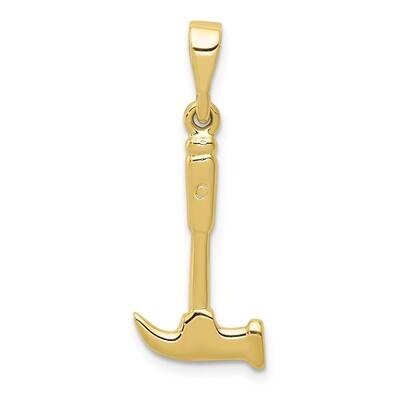 Hammer Charm 10k Gold 10A2201, MPN: 10A2201,