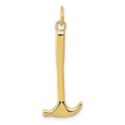 Hammer Charm 10k Gold 10A0392, MPN: 10A0392, 191101084980