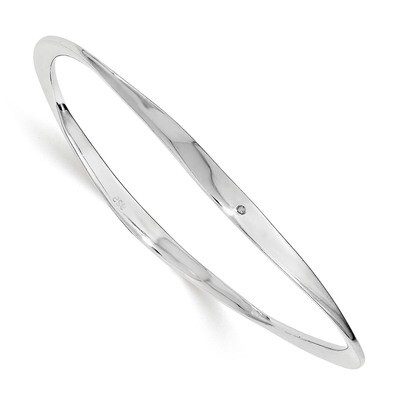 Bangle Diamond Sterling Silver QW387, MPN: QW387, 886774559452