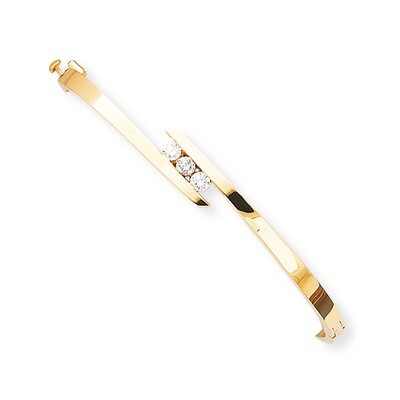Diamond Bangle 14k Gold XB214AA, MPN: XB214AA, 883957086040