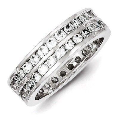 Ring Sterling Silver Diamond QR2001, MPN: QR2001, 883957185668